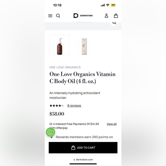 Botanical C Body Oil - Picture 3 of 3